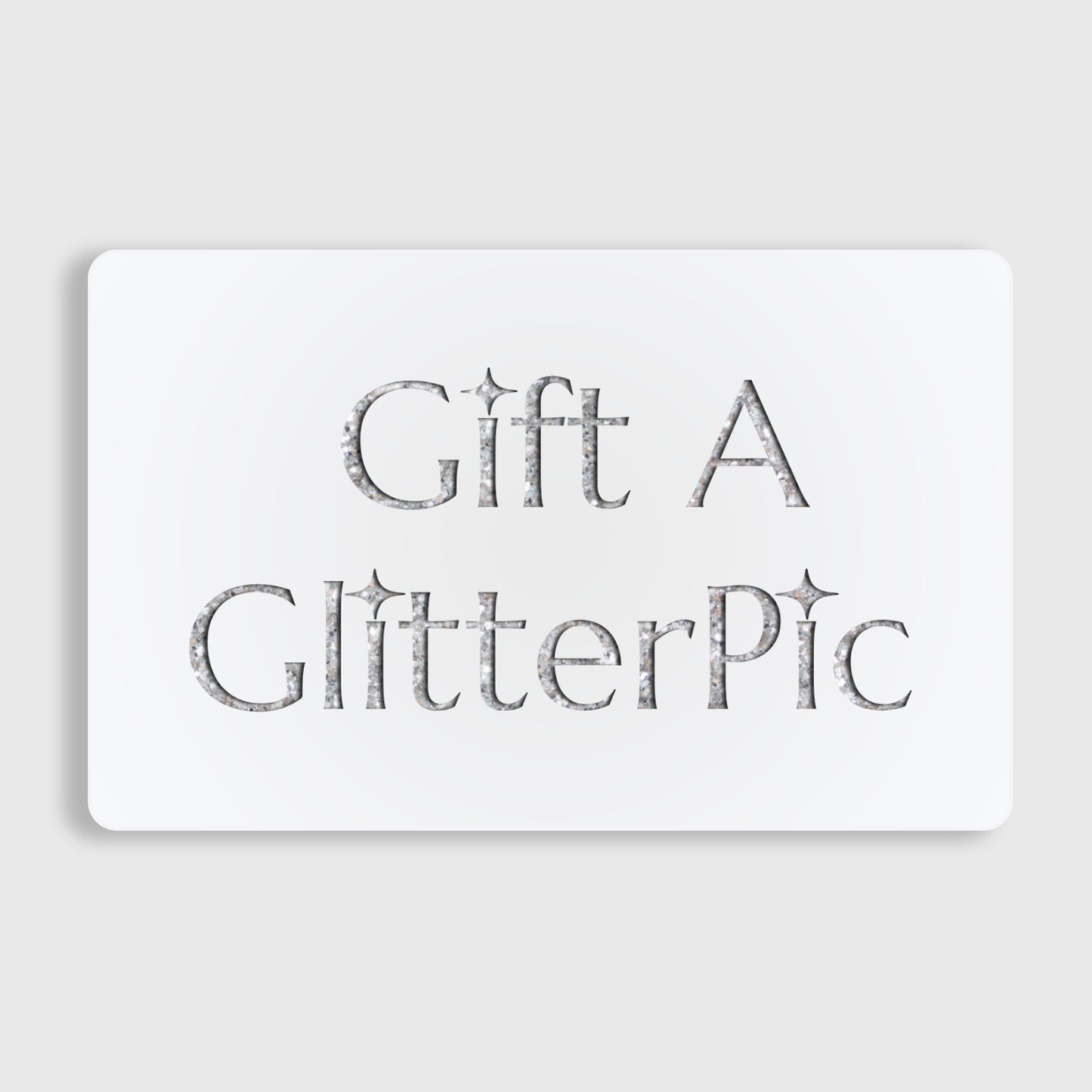 GlitterPic gift Card